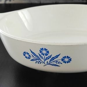 Vintage Corning Ware 16 cm P-83-B skillet blue cornflower pattern